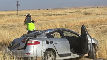İdil'de Otomobil Devrildi: 3 Yaralı