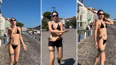 Üç beş beğeni için yaptığı rezilliğe bakın! Şu görüntüyü izlerken utandık