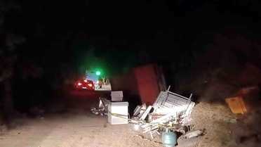 Hendek'te Kamyonet Devrildi: 1 Ölü, 1 Yaralı
