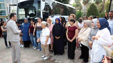 Akdenizli anne ve kızları Kapızlı Gençlik Kampında buluştu
