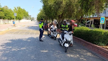 Antalya'da Motosiklet Denetimi: 410 Ceza