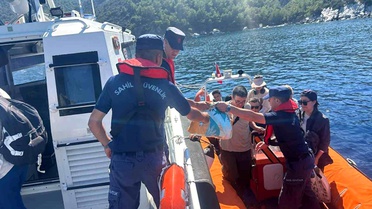 Datça'da 19 Düzensiz Göçmen Yakalandı