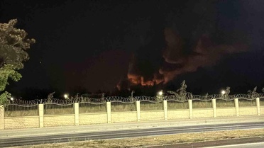 Eskişehir'de TEI Fabrikasında Yangın
