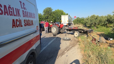 Bursa'da Trafik Kazası: İki Yaralı