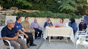 Kıbrıs Barış Harekatı'nın 52. Yıl Dönümünde Kıbrıs Gazisi Ziyaret Edildi