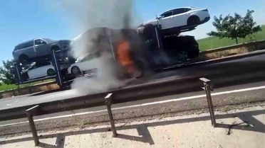 Viranşehir'de Tırda Yangın ve Patlama