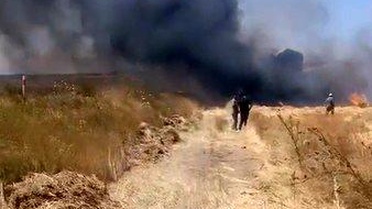 Seyitgazi'de Biçerdöver Yangını