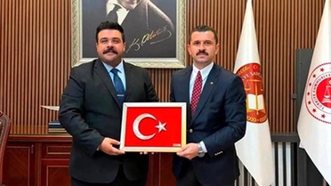 Tutak Kaymakamı'ndan Başsavcıya Ziyaret