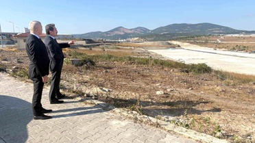 Vali Tavlı'dan Havza OSB ve trafik tesisi incelemesi