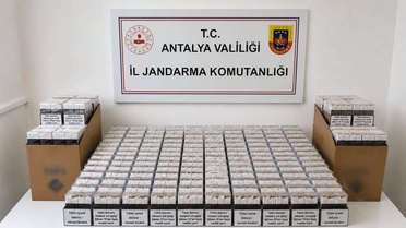 Alanya'da Kaçak Tütün Operasyonu