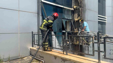 Harran Üniversitesi Hastanesinde Yangın Paniği