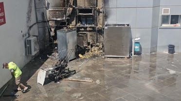 Şanlıurfa'da Hastanede Yangın