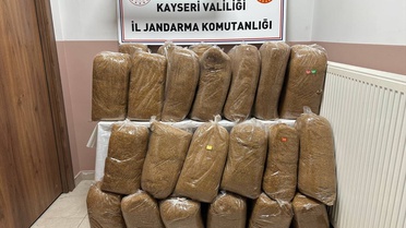 Kayseri'de 300 Kg Kaçak Tütün Ele Geçirildi