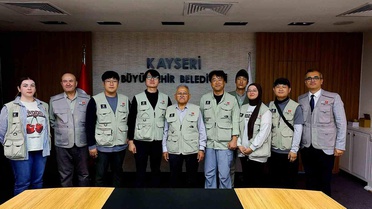 Kültepe'te uluslararası ilgi: Başkan Büyükkılıç Güney Kore heyetini kabul etti