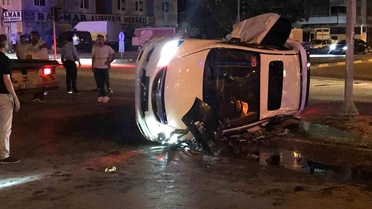 Konya'da Trafik Kazası: 2 Yaralı
