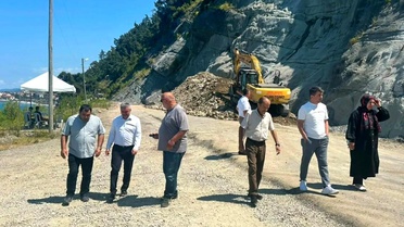 Sinop'ta Yatırım ve Altyapı Çalışmaları İncelendi