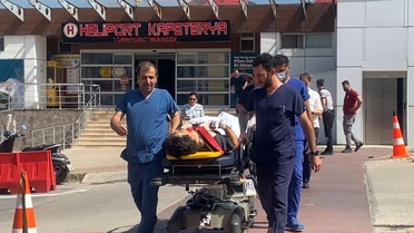 İHA Saldırısı: Yaralılar Samsun'a Nakledildi