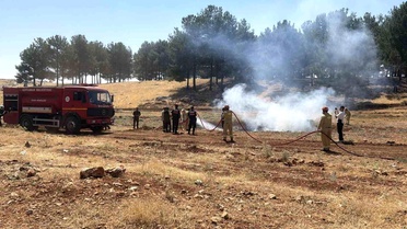 Adıyaman'da Orman Yangını Tatbikatı
