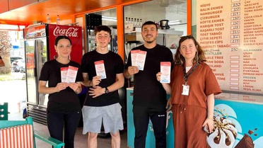 Akçakoca'da boğulmalara karşı farkındalık çalışmaları sürüyor