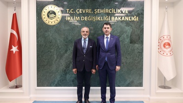 Bakan Kurum ve Sakık'tan Değerlendirme Toplantısı
