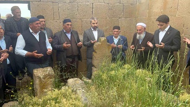 Kaymakam Demirkol'dan Şeyh Süleyman Türbesi'ne ziyaret