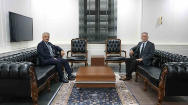 Vali Makas'tan Başsavcı Ünalan'a Ziyaret