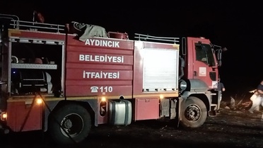 Yozgat'ta Hububat Alanında Yangın
