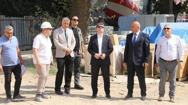 Vali Bakan'dan Okul İnşaatı İncelemesi