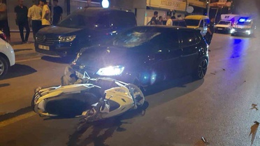 Gazipaşa'da Trafik Kazası: Motosiklet Sürücüsü Ağır Yaralı