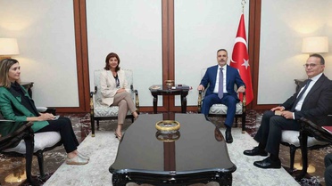 Fidan, Kıbrıs Konusunda Holguin Cuellar'ı Kabul Etti