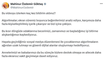 Bakan Göktaş'tan Çocuklar için Dijital Güvenlik