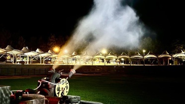 Söğüt'te gece haşere ilaçlaması