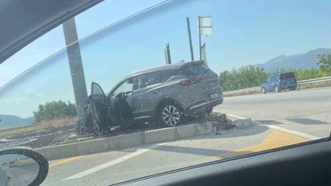 Burdur'da Trafik Kazası: 4 Yaralı