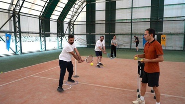 Diyarbakır’da tenis kortlarına yoğun ilgi: 6 ayda 540 kursiyer