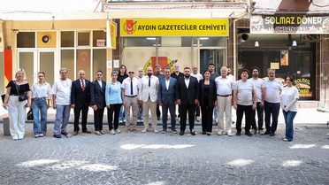 Efeler Belediye Başkanı Yetişkin’den Aydın'daki basın meslek örgütlerine ziyaret