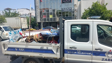 Efes selçuk'ta yayalar için denetimler devam ediyor