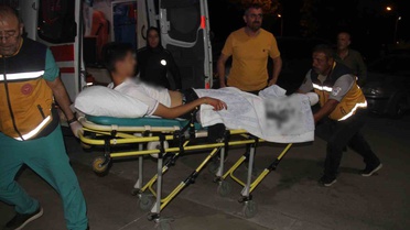 Konya'da festivali kana buladılar: 2 çocuk yaralandı