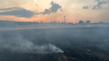 Gönen’de peş peşe çıkan 5 yangınla ilgili 2 şüpheli tutuklandı