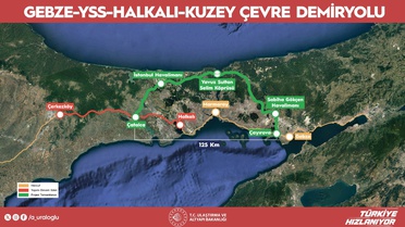İstanbul Kuzey Demir Yolu İhalesi 14 Ekim'de