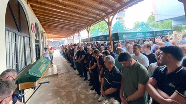 Rusya'da Drone Saldırısında Ölen Türk Denizci Son Yolculuğuna Uğurlandı
