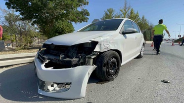 Karaman'da Motosiklet Kazası: Sürücü Yaralı