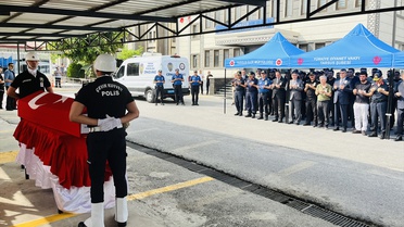 Mersin'de Bekçi Mustafa Çakır İçin Tören Düzenlendi