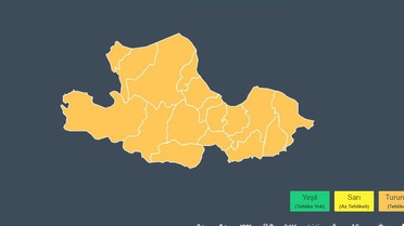 Karadeniz'de Şiddetli Yağış Uyarısı