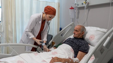 Şehit babasına kapalı kalp ameliyatı