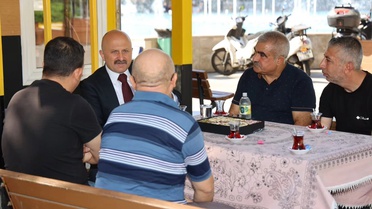 Vali Varol'dan Taksicilere Destek Ziyareti