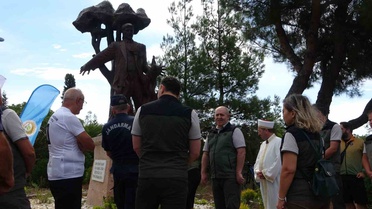 Çanakkale’de 32 yıl önce şehit olan Orman Bölge Müdürü’ne vefa