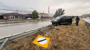 Tosya'da Sağanak Trafik Kazalarına Sebep Oldu