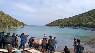 Urla'da 22 Düzensiz Göçmen Yakalandı