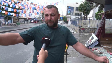 Alkollü Sürücü Dükkanına Daldı