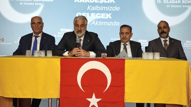Hayati Hocaoğlu, MHP Solhan İlçe Başkanlığına Yeniden Seçildi